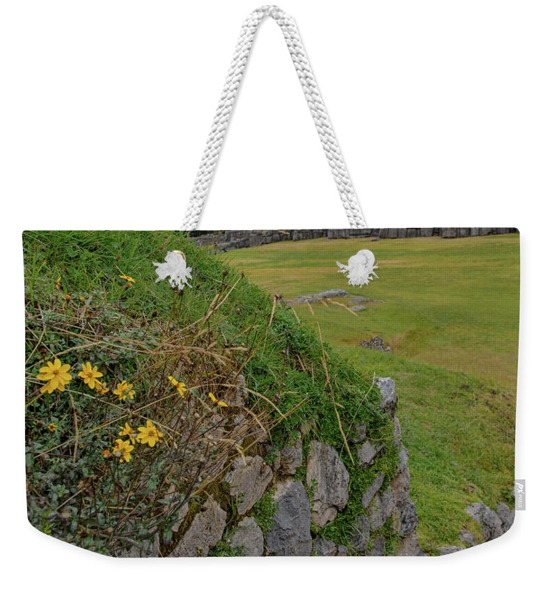 Saqsaywaman In Cusco Peru Weekender Tote Bag