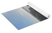 Dramatic Coastal Cliff Scene Yoga Mat