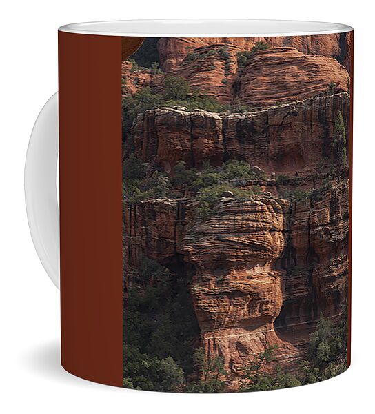 Majestic Red Rock Formations In Sedona Arizona Coffee Mug