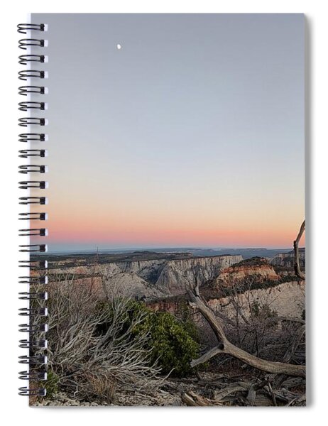 Breathtaking Canyon Sunset View Spiral Notebook