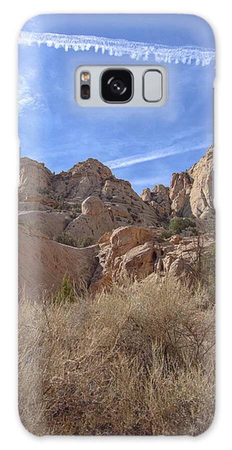 Desert Cliffs In Capitol Reef National Park Galaxy Case