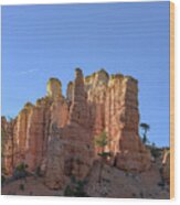 Majestic Bryce Canyon Formations Wood Print