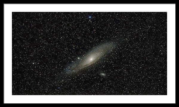 Vastness Of The Andromeda Galaxy Framed Print