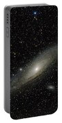 Vastness Of The Andromeda Galaxy Portable Battery Charger