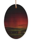 Mesmerizing Northern Lights Display Ornament
