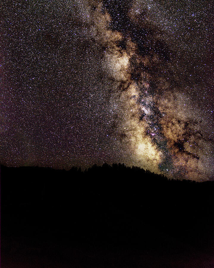 Night Sky Brimming with Stars Photograph by Brandon Wichmann
