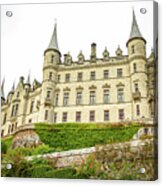 Majestic Castle On Hill Acrylic Print