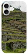 Ancient Terraces Amidst Greenery iPhone Case