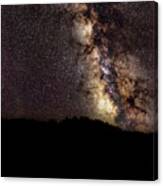 Night Sky Brimming With Stars Canvas Print