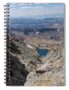 Breathtaking Middle Teton Mountain View Spiral Notebook