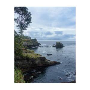 Rugged Coastal Landscape with Cliffs by Brandon Wichmann Rugged Coastal Landscape with Cliffs by Brandon Wichmann