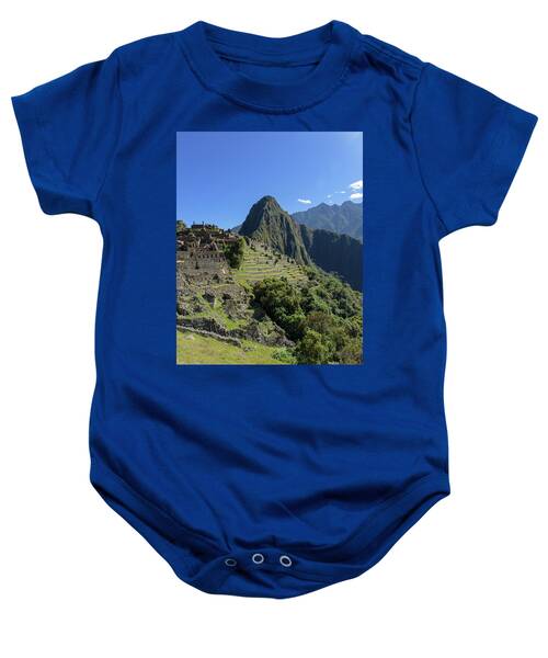 Machu Picchu In Sunlit Splendor Baby One-Piece