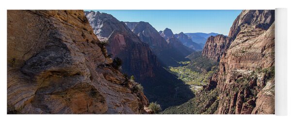 Breathtaking Zion Canyon View Yoga Mat