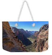 Breathtaking Zion Canyon View Weekender Tote Bag
