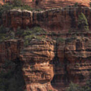 Majestic Red Rock Formations In Sedona Arizona Poster
