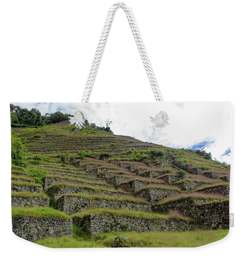 Ancient Terraces Amidst Greenery Weekender Tote Bag