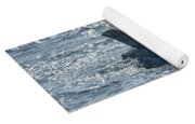 Seals Resting On Rocky Shoreline Yoga Mat