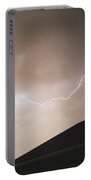 Lightning Illuminates Night Sky Portable Battery Charger