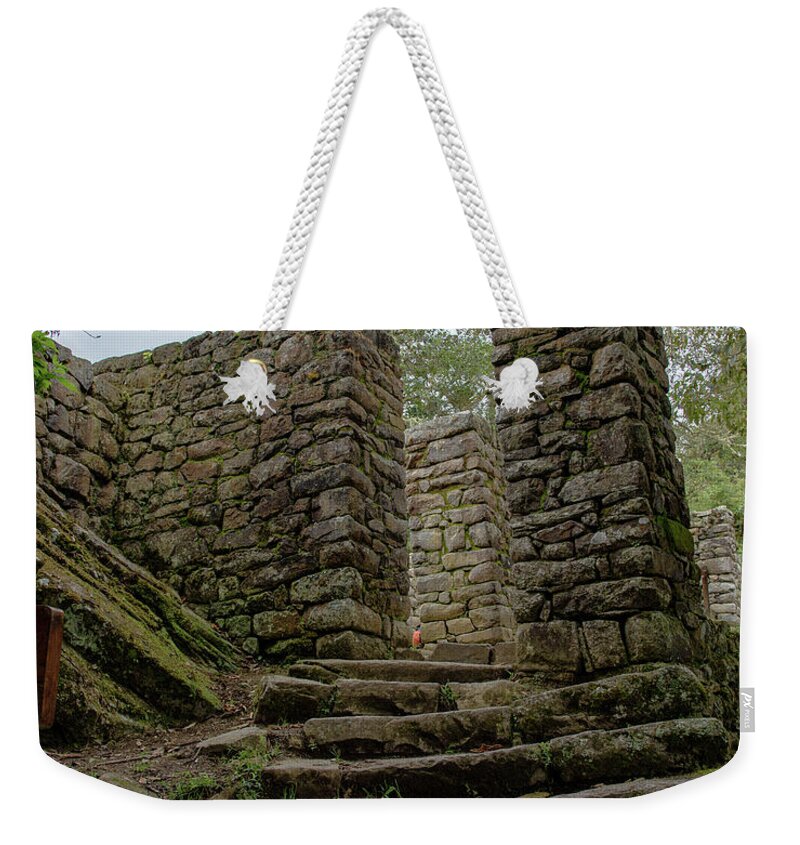 Ancient Stone Passageway Weekender Tote Bag
