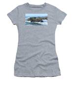 Majestic Coastal Rock Formations Women's T-Shirt