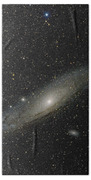 Vastness Of The Andromeda Galaxy Beach Towel