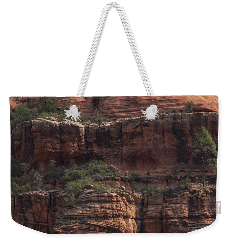 Majestic Red Rock Formations In Sedona Arizona Weekender Tote Bag