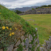 Saqsaywaman In Cusco Peru Art Print