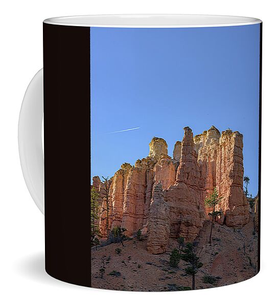 Majestic Sandstone Formations Of Bryce Canyon National Park Coffee Mug
