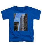 Skyscrapers Against Blue Sky Toddler T-Shirt
