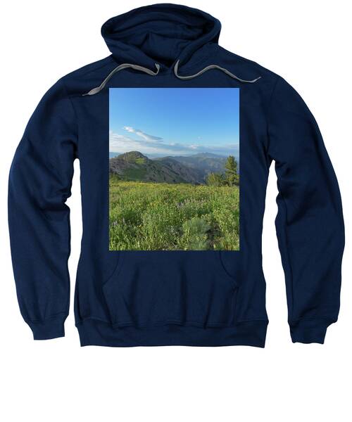 Mountain View with Wildflowers Sweatshirt