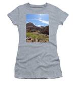 Winding Road Through Desert Canyon Women's T-Shirt