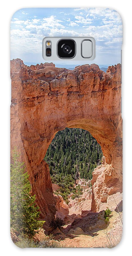 Majestic Natural Rock Arch In Bryce Canyon National Park Galaxy Case