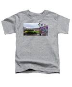 Street Scene with Colorful Mural Toddler T-Shirt