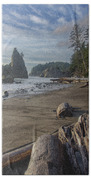 Rugged Coastal Landscape Beach Towel
