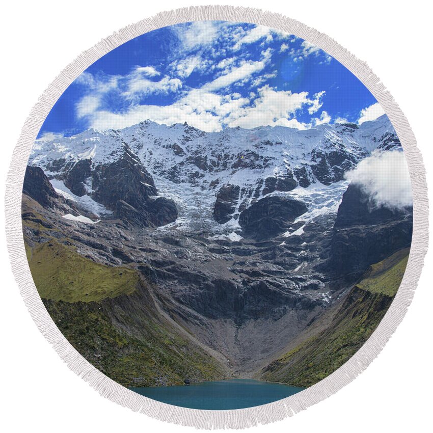 Landscapes Round Beach Towels