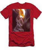 Curves Of Sunlit Antelope Canyon Walls T-Shirt