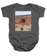 Natural Arch In Desert Landscape Baby One-Piece