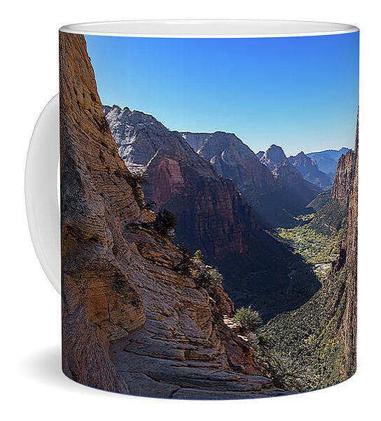Breathtaking Zion Canyon View Coffee Mug