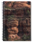 Majestic Red Rock Formations In Sedona Arizona Spiral Notebook