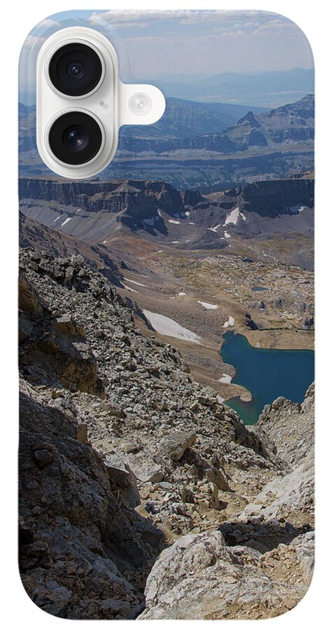 Breathtaking Middle Teton Mountain View iPhone Case