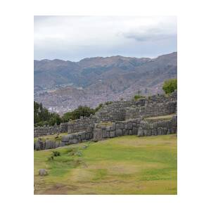Saqsaywaman Incan Ruin in Cusco Peru by Brandon Wichmann