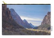 Majestic Zion National Park View Zip Pouch