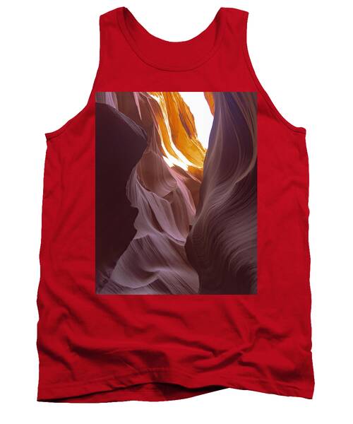 Curves Of Sunlit Antelope Canyon Walls Tank Top