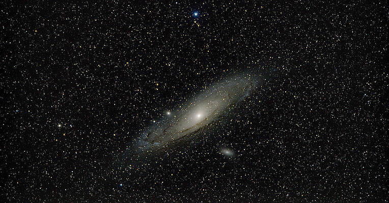 Space Wall Art featuring the photograph Vastness Of The Andromeda Galaxy by Brandon Wichmann