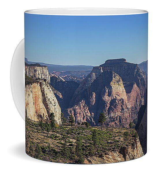 Majestic Mountain Range View Coffee Mug