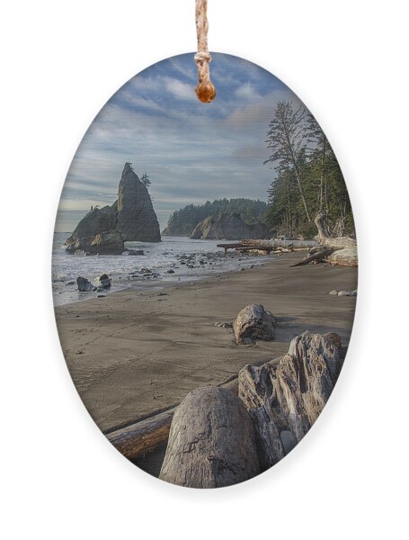 Rugged Coastal Landscape Ornament