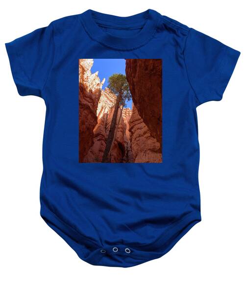 Tree Reaches Skyward In Bryce Canyon National Park Baby One-Piece