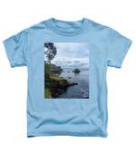 Rugged Coastal Landscape with Cliffs Toddler T-Shirt