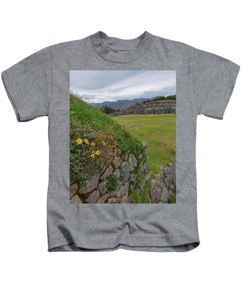 Saqsaywaman In Cusco Peru Kids T-Shirt