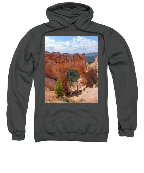 Majestic Natural Rock Arch In Bryce Canyon National Park Sweatshirt